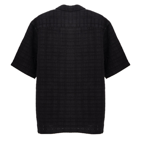 Hello Sunflower Spacey SS Shirt Black 999 1187 Back Degli Uberti